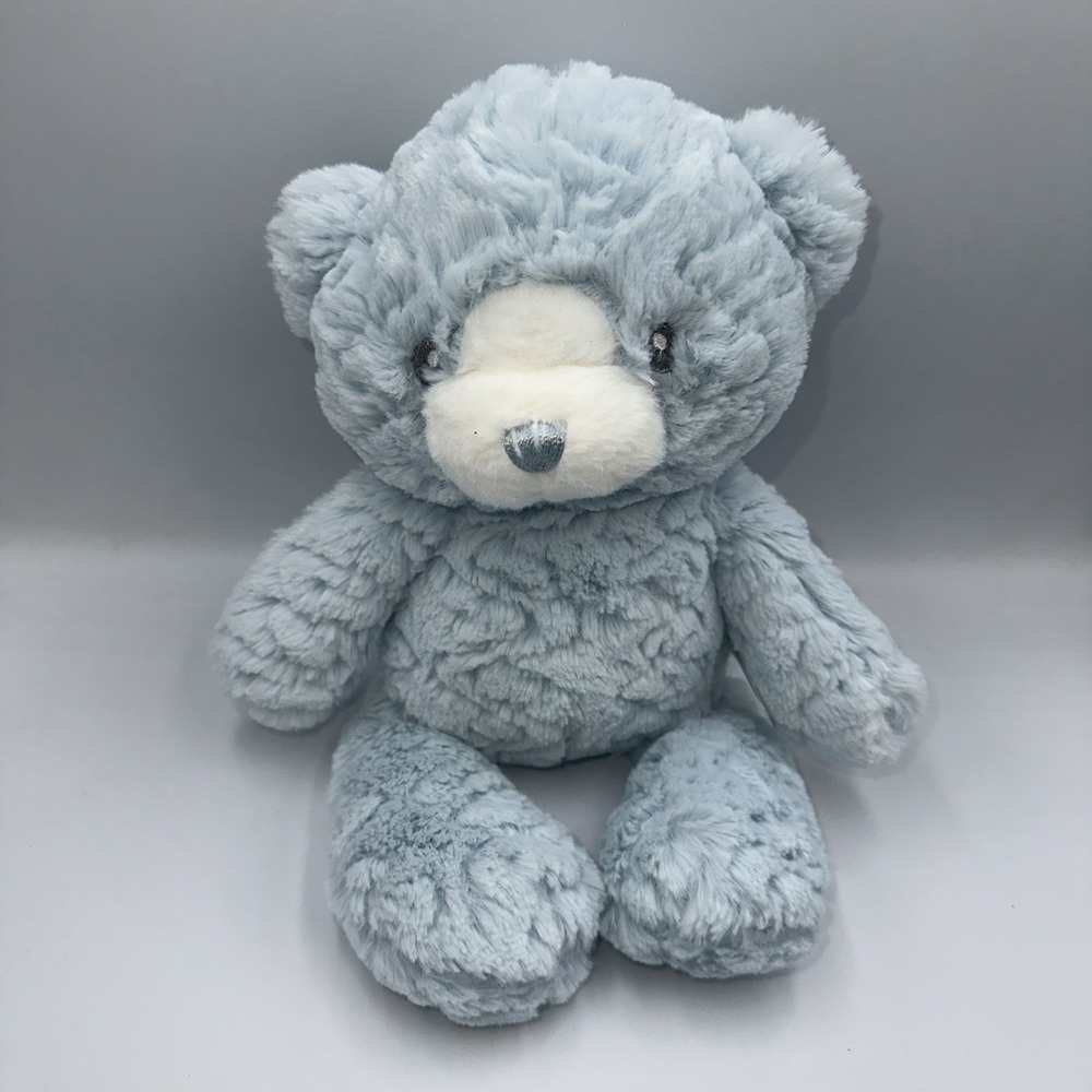 Blue Bear Stuffed Animal - CUTE! - By Ebba, Aurora World, Inc